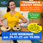 Trommeln macht Spaß! Live - Webinar